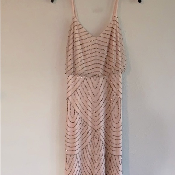 Adrianna Papell Dresses & Skirts - Blush size 0 Bridesmaid dress